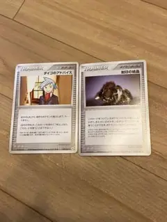 ポケモンカード　ダイゴのアドバイス　封印の結晶　2枚