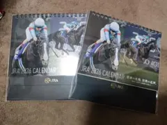 JRA 2026 カレンダー 2冊