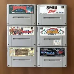 セ*ラ様 スーパーファミコン　6本　まとめ売り①