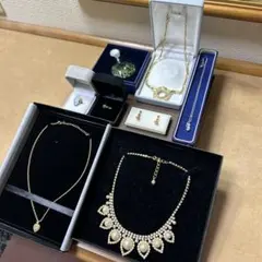 【遺品整理・生前整理品】 アクセサリーセット　ネックレス　ピアス　指輪