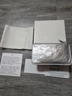 Maison Margiela シルバー×ブラック フラグメントケース