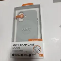 ほぼ新品】MOFT iPhone 16ケース＋ウォレットスタンドミスティグレー