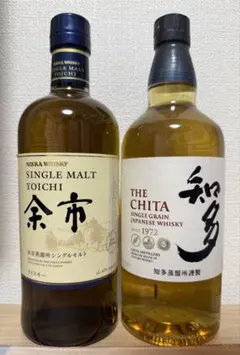 新品未開栓】余市・知多 ジャパニーズウイスキー 2本セット - メルカリ