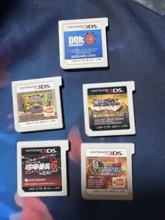 ニンテンドー3DS ゲームソフト 5本セット