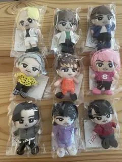 BTS インザソム ぬいぐるみポーチ コンプリートセット - メルカリ