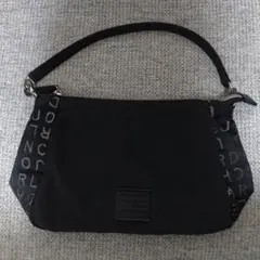 CHARLES JOURDAN ブラック ショートストラップバッグ