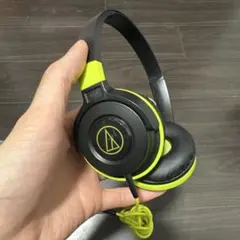Audio-Technica ATH-S100 ヘッドフォン ブラック/ライム