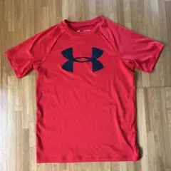 Under Armour 赤 Tシャツ ラグランスリーブ
