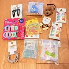 ヘアアクセサリー まとめ売り ヘアゴム ヘアクリップ