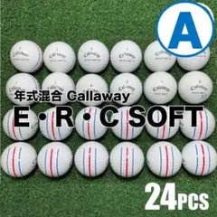【A22】キャロウェイ ERCSOFT トリプルトラック ロストボール 24球