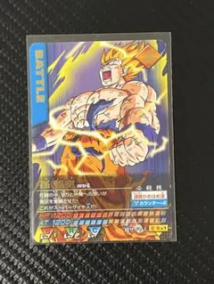 ドラゴンボールZ データカードダス 金レア 孫悟空（SS2） 073-Ⅰ