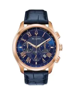 BULOVA プローバ Classic 97B170クロノグラフ ブルーダイアルのサムネイル