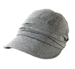 【新品】チャコール キャスケット 春夏用