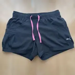 PUMA レディース ブラック ショートパンツ S