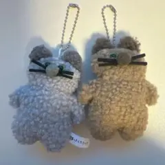 もじゃもじゃ猫ぬいぐるみ グレー Gray モカ Moca はくたちひろ