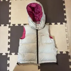 BeBeリバーシブルダウンベスト　110センチ