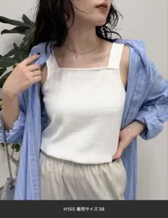 【美品】スラブテレコタンクトップのサムネイル