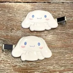 サンリオ シナモロール　ヘアクリップ 2個セット