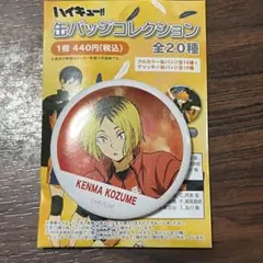 ハイキュー　横断幕　缶バッジ　弧爪研磨