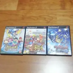 ps2ソフト　３本　動作確認済み