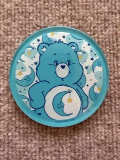 ケアベア　アクリルコースター　ブルー