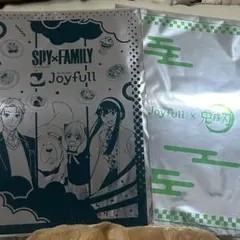 ジョイフル スパイファミリー 鬼滅の刃 クリアファイル