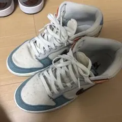 Nike キャンバススニーカー ホワイト/ブルー/オレンジ/グリーン