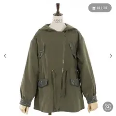 ライダースマウンテンパーカー axes femme