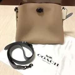 COACH 2WAY ショルダーバッグ ベージュのサムネイル