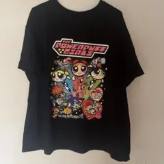パワーパフガールズプリントTシャツ