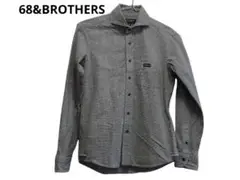 68&BROTHERS　シックスティエイトアンドブラザーズ　長袖シャツ　Mサイズ