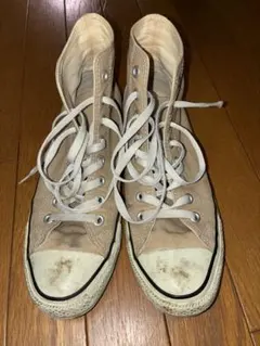 Converse Chuck Taylor All Star ベージュハイカット