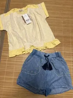 値下げ！新品☆Gemeaux☆トップス＆パンツ(110)