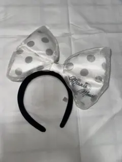 ディズニー カチューシャ ミニーマウス リボンカチューシャ 水玉 激レア★