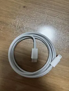 Apple純正　ホワイト USB-C to Lightningケーブル 1m