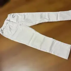 くすみピンク　キッズ　ストレッチパンツ　130