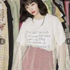 オーバーメッシュトップスのサムネイル