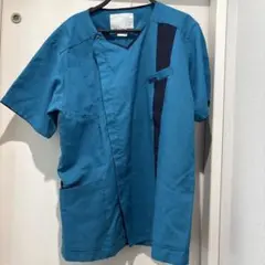 FOLK スクラブ シャツ ターコイズ LLサイズのサムネイル