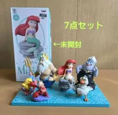 ディズニー WCF MEGA リトル・マーメイド 全7種 セット箱つき