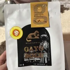 Wild Luwak Gayo Bold コーヒー豆200g ルアックコーヒー Wild Luwak Coffee Gayo Bold 200g - メルカリ