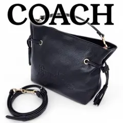 COACH コーチ アンディ クロスボディ ブラック レザー CA213