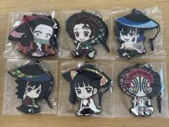 鬼滅の刃　ぺたん娘　ラバーストラップ 和傘