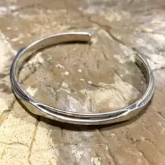 インディアンジュエリー ツイストバングル シルバー ナバホ ホピ