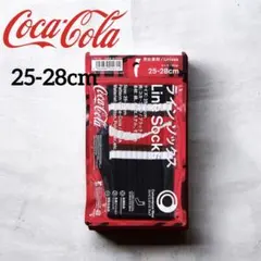 【未開封✨】ファミマ コカコーラコラボソックス　ブラック　25-28cm