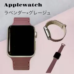 ✨一瞬でキマる！✨Apple Watch対応 マグネット式シリコンバンド