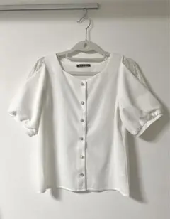 INGNI トップス ブラウス ホワイト レース