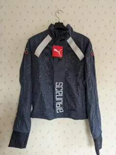 Puma SCULPTURE ウィンドブレーカー ネイビー　レディース