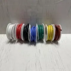 12ゲージワイヤー シリコーンワイヤー 12AWG 電線 7カラー 1.5 M