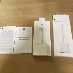 Apple 純正Lightning to USB3 camera adapter