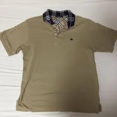 BURBERRY LONDON ポロシャツ ブラック チェック襟 S - メルカリ